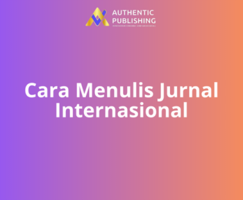 Cara Menulis Jurnal Internasional