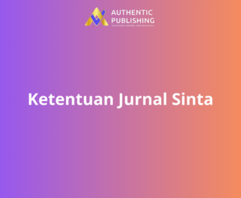 Ketentuan Jurnal Sinta