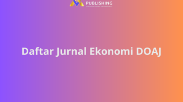 Daftar Jurnal Ekonomi DOAJ