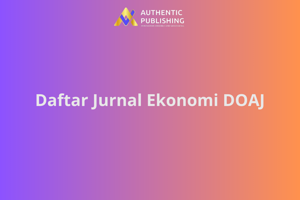 Daftar Jurnal Ekonomi DOAJ