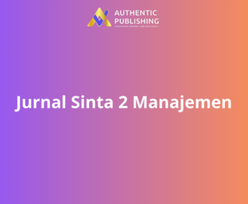 Jurnal Sinta 2 Manajemen
