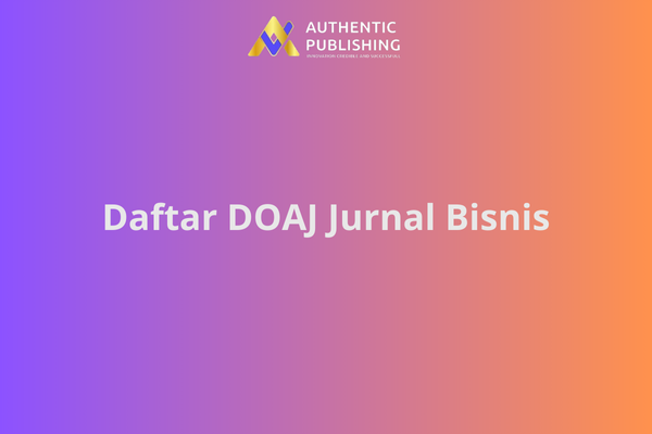 Daftar DOAJ Jurnal Bisnis