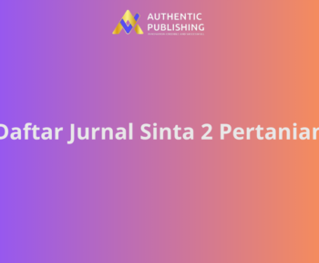 Daftar Jurnal Sinta 2 Pertanian