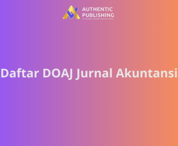 Daftar DOAJ Jurnal Akuntansi