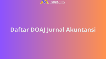 Daftar DOAJ Jurnal Akuntansi