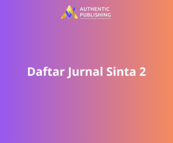 Daftar Jurnal Sinta 2