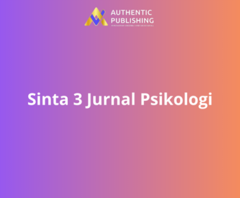 Sinta 3 Jurnal Psikologi