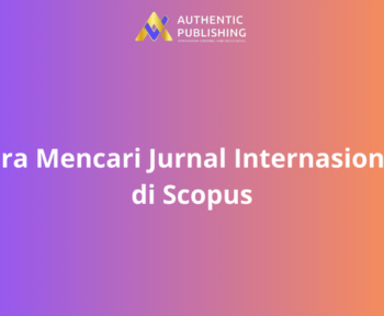 Cara Mencari Jurnal Internasional di Scopus
