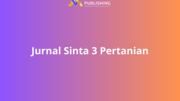 Jurnal Sinta 3 Pertanian