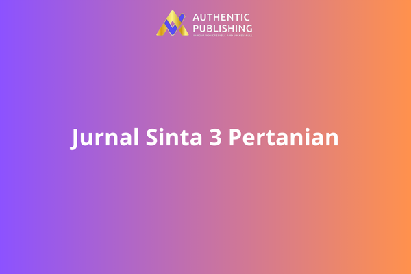 Jurnal Sinta 3 Pertanian