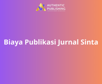 Biaya Publikasi Jurnal Sinta