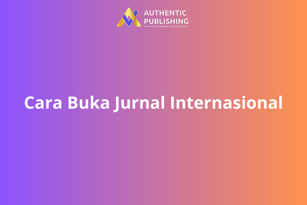 Cara Buka Jurnal Internasional