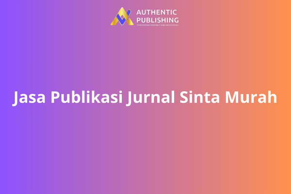 Jasa Publikasi Jurnal Sinta Murah
