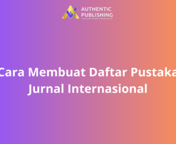 Cara Membuat Daftar Pustaka Jurnal Internasional