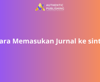 Cara Memasukan Jurnal ke sinta