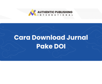 Cara Download Jurnal Pake DOI