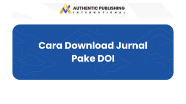 Cara Download Jurnal Pake DOI