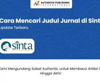 Cara Mencari Judul Jurnal di Sinta