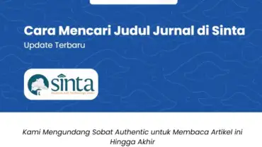 Cara Mencari Judul Jurnal di Sinta