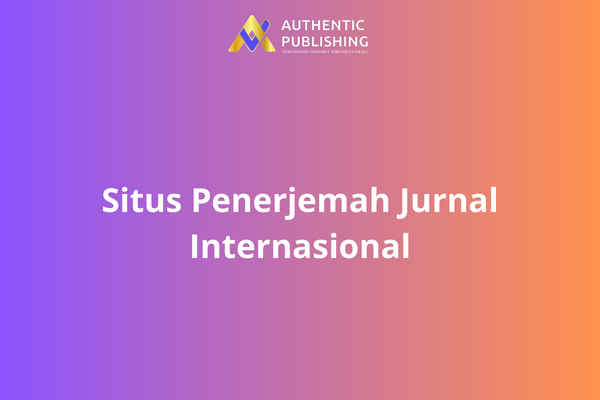 Situs Penerjemah Jurnal Internasional