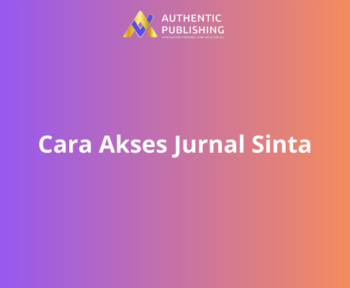 Cara Akses Jurnal Sinta