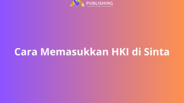 Cara Memasukkan HKI di Sinta