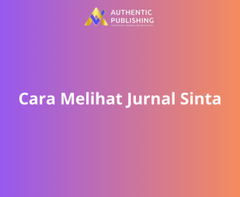 Cara Melihat Jurnal Sinta