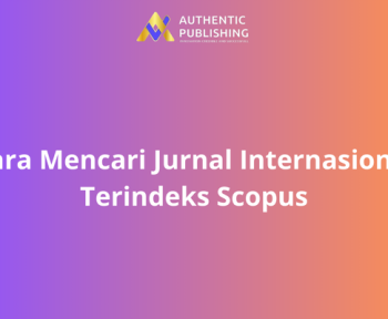 Cara Mencari Jurnal Internasional Terindeks Scopus
