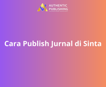 Cara Publish Jurnal di Sinta
