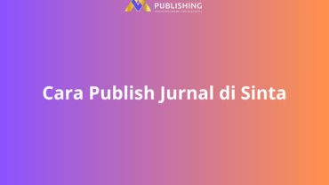 Cara Publish Jurnal di Sinta