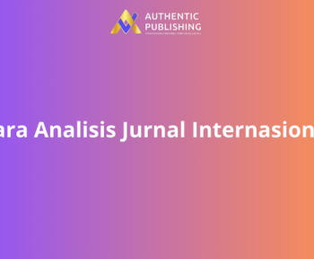 Cara Analisis Jurnal Internasional