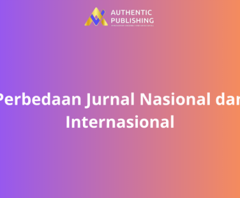 Perbedaan Jurnal Nasional dan Internasional