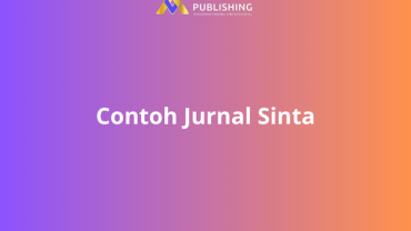 Contoh Jurnal Sinta