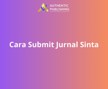 Cara Submit Jurnal Sinta