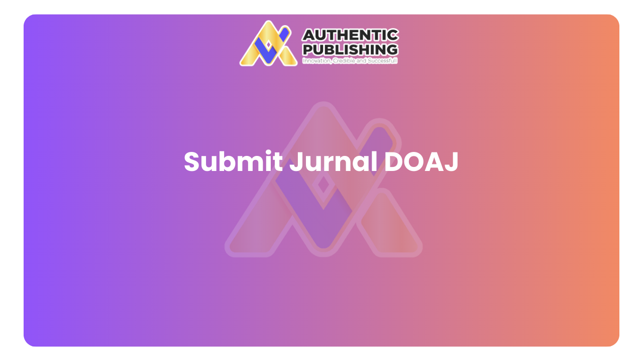 Submit Jurnal DOAJ