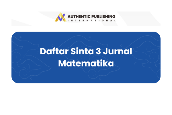 Daftar Sinta 3 Jurnal Matematika