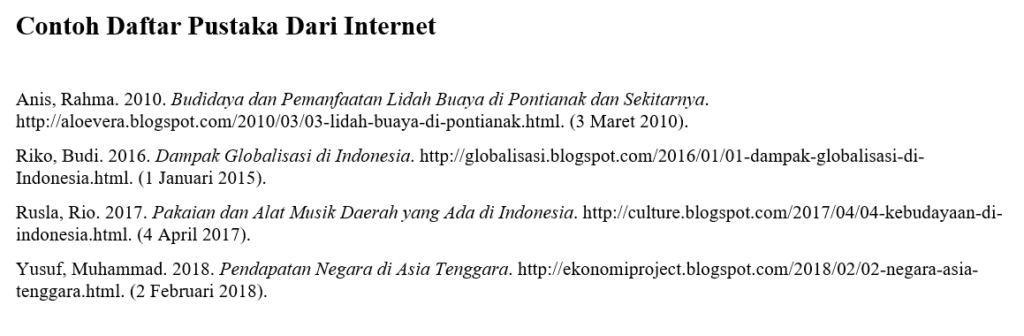 Cara Menyisipkan Link DOI dalam Daftar Pustaka