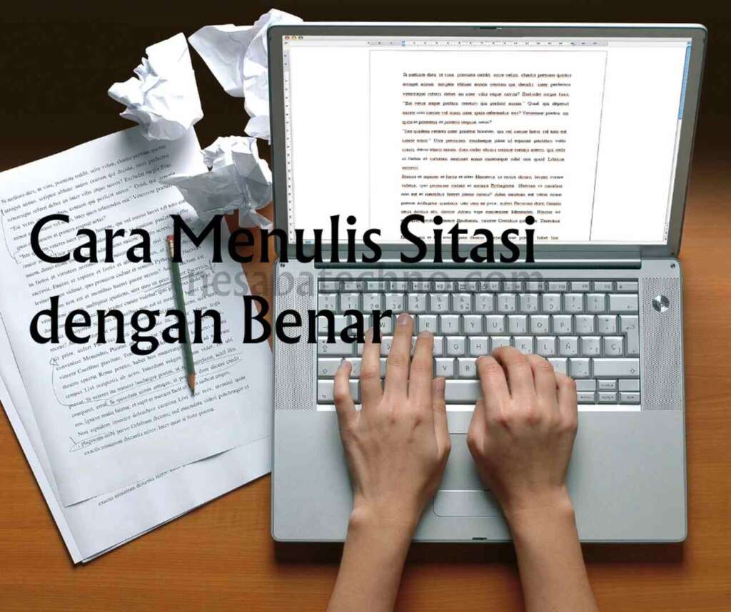 Contoh Penggunaan DOI dalam Sitasi