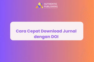 Cara Cepat Download Jurnal dengan DOI
