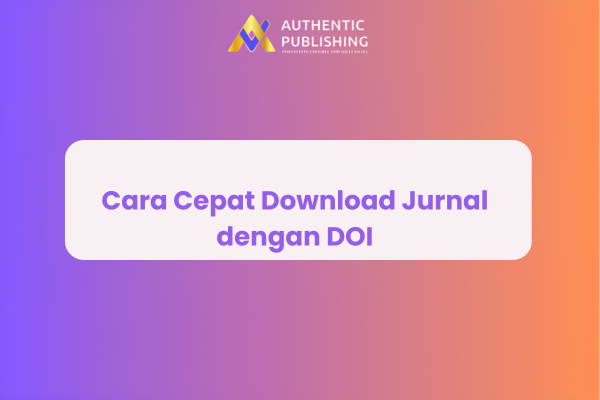 Cara Cepat Download Jurnal dengan DOI
