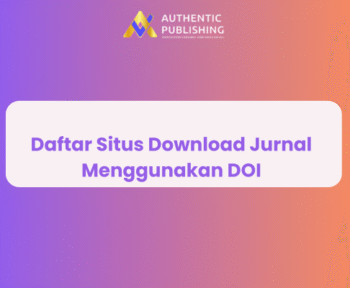 Daftar Situs Download Jurnal Menggunakan DOI