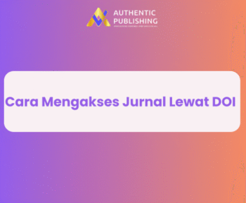 Cara Mengakses Jurnal Lewat DOI