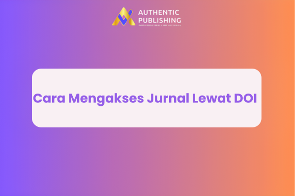 Cara Mengakses Jurnal Lewat DOI