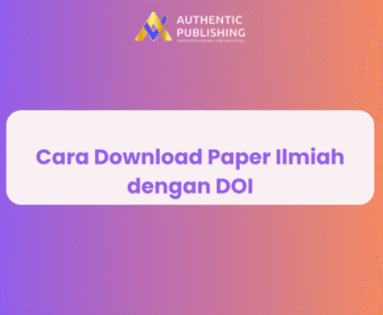Cara Download Paper Ilmiah dengan DOI