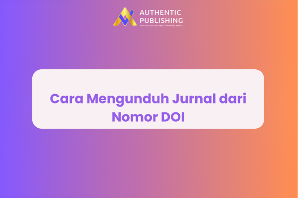 Cara Mengunduh Jurnal dari Nomor DOI