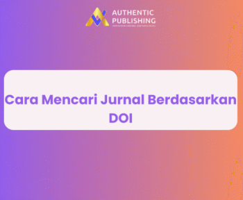 Cara Mencari Jurnal Berdasarkan DOI