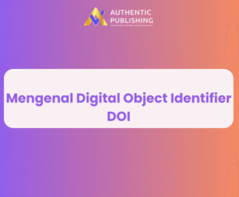 Mengenal Digital Object Identifier DOI