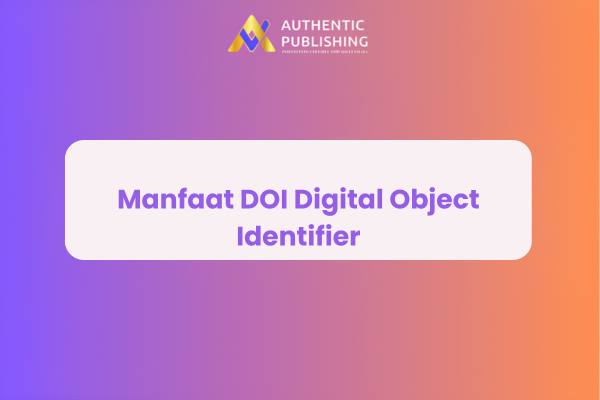 Manfaat DOI Digital Object Identifier