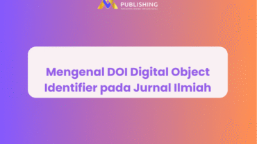 Mengenal DOI Digital Object Identifier pada Jurnal Ilmiah