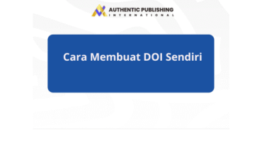 Cara Membuat DOI Sendiri